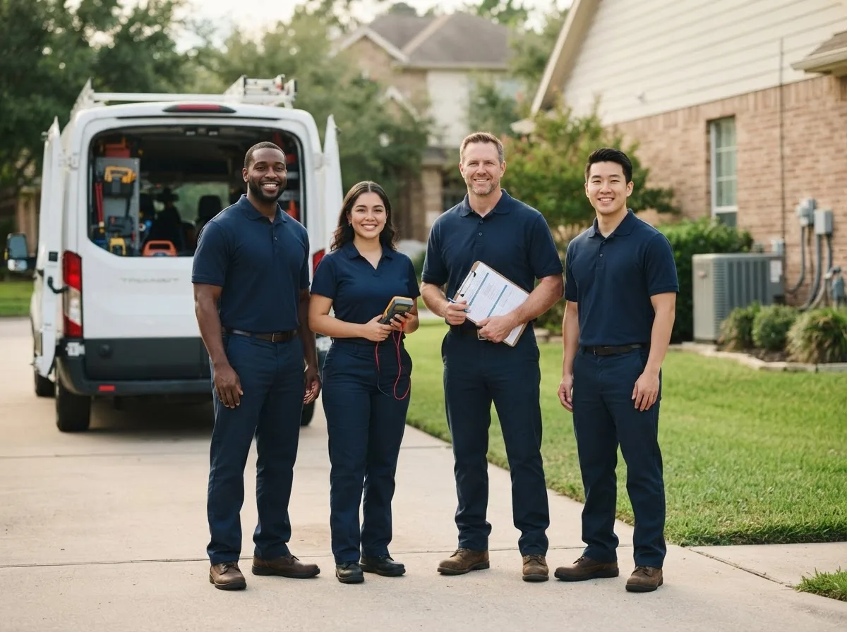 Certified HVAC technician near Azle, TX